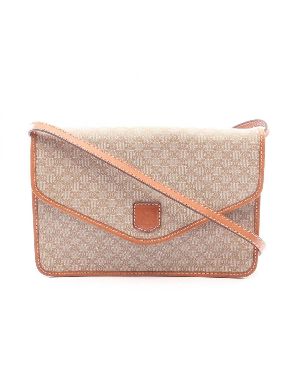 Celine Vintage Saddle Flap Shoulder Bag #273984C48B